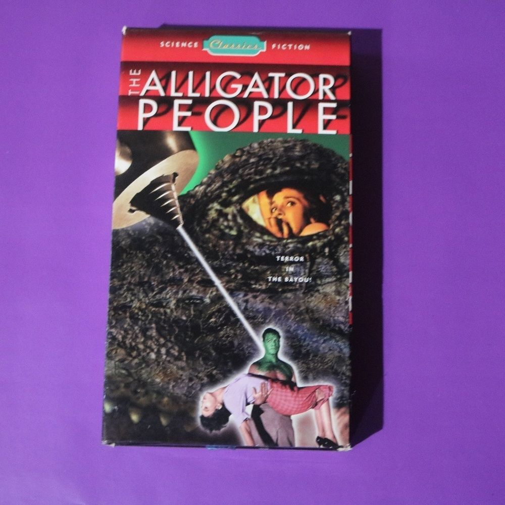 The Alligator People VHS